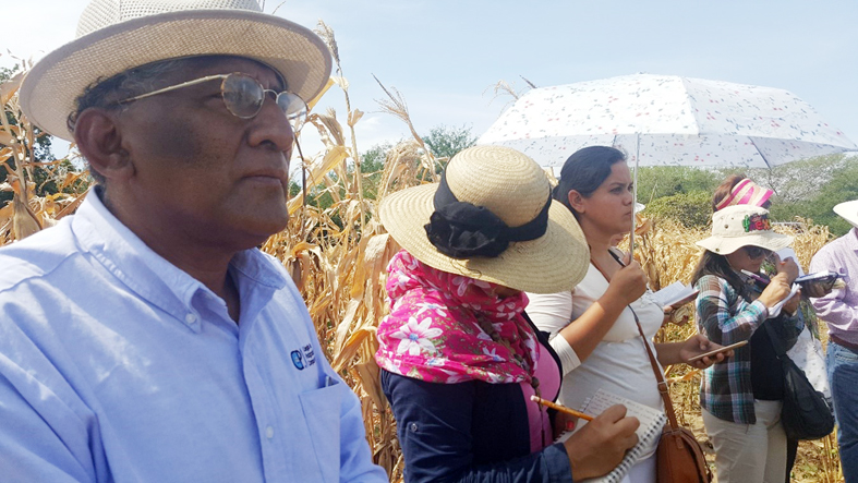 Recorrido de Campo con estudiantes y productores para el proyecto 