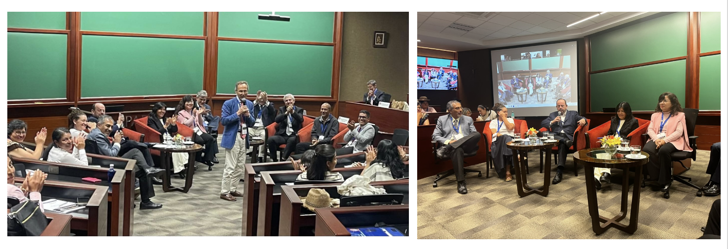 Sesión de cierre con los coordinadores de Argentina, Bolivia, Colombia, Ecuador, España, México, Paraguay, Perú, República Dominicana y Venezuela concretando objetivos y acciones para el año en curso.